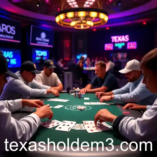 Online Gaming Surge and Texas Hold'em Popularity
